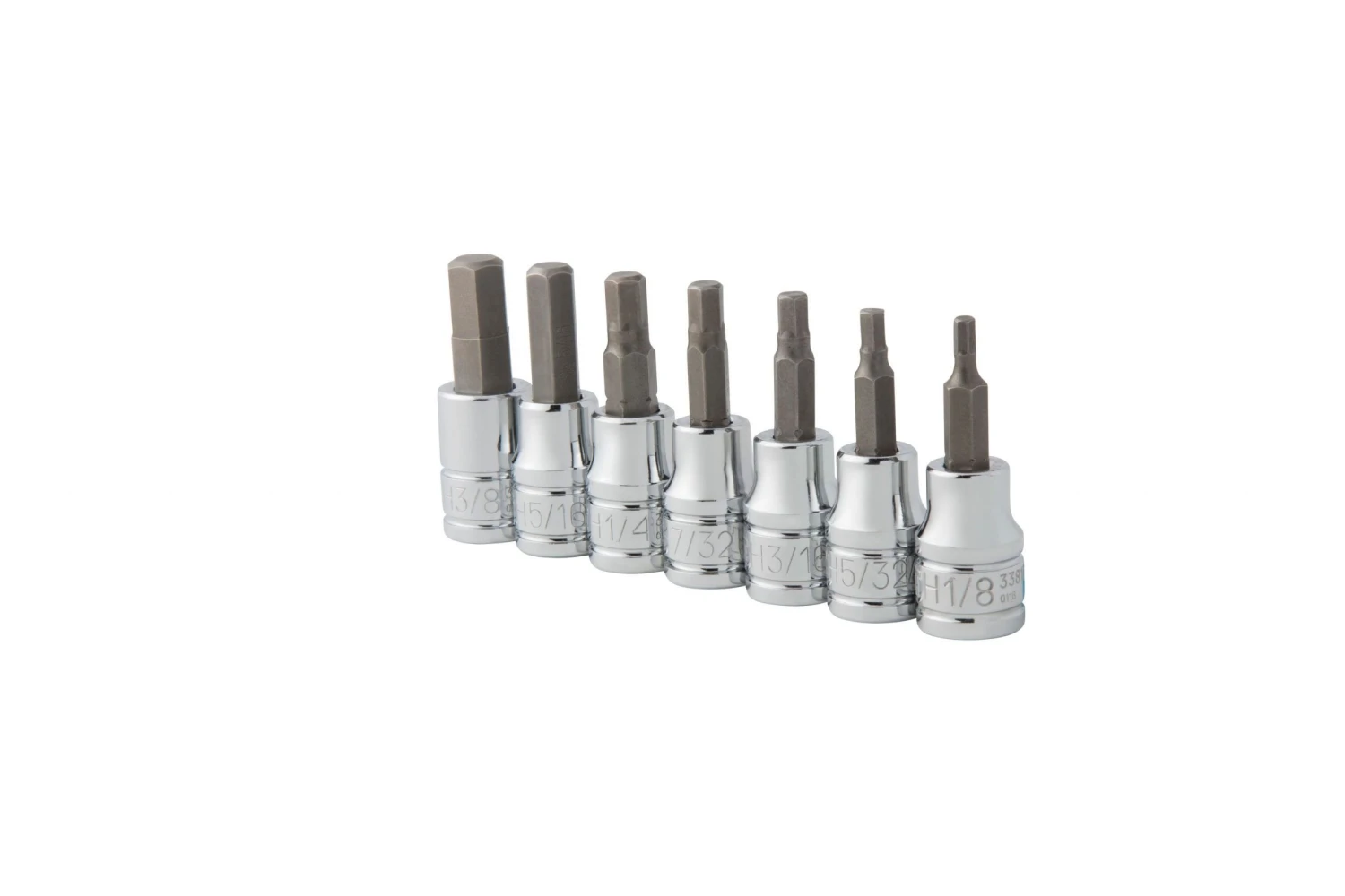 Kobalt Driver Sockets & Sets 7-Piece 3/8-in Drive Set Hex Bit Standard (SAE) Driver Socket Set 2 Kobalt Driver Sockets & Sets 7-Piece 3/8-in Drive Set Hex Bit Standard (SAE) Driver Socket Set - Image 2