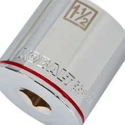 Kobalt Sockets & Socket Sets Standard (SAE) 1/2-in Drive 12-point 1-1/2-in Shallow Socket -Kobalt Sales Store 42581306