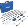 Kobalt Mechanics Tool Sets 309-Piece Standard (SAE) and Metric Combination Polished Chrome Mechanics Tool Set (1/4-in; 3/8-in)