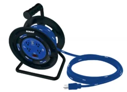 Kobalt Extension Cord Accessories 4-Outlet KOBALT Black/Blue Cord Reel 2-USB w/80ft 14/3 SJTW Ext Cord -Kobalt Sales Store 44117356 scaled