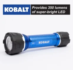 Kobalt Flashlights 350-Lumen LED Rechargeable Flashlight