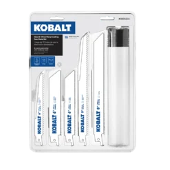 Kobalt Reciprocating Saw Blades 12-Pack Bi-Metal Set Wood/Metal Cutting Reciprocating Saw Blade Set