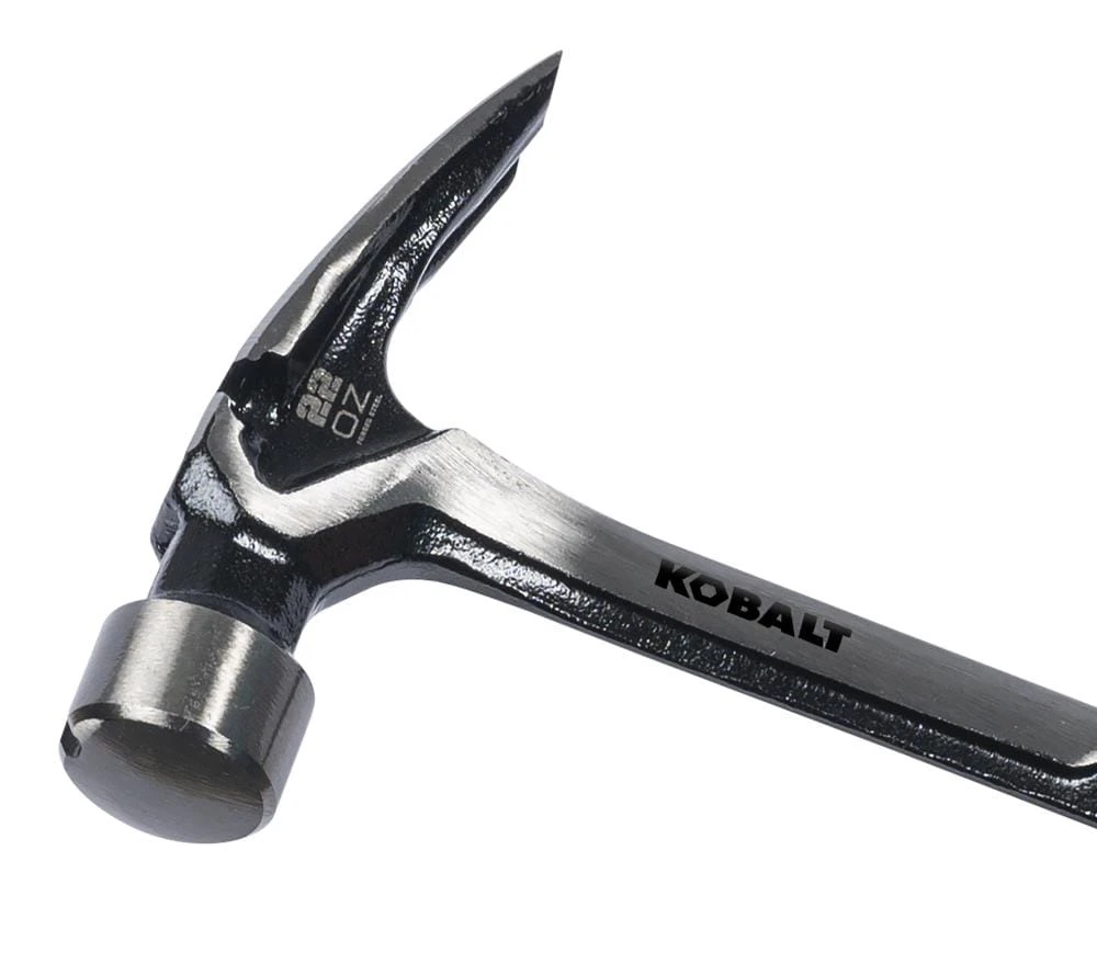 Kobalt Hammers 22-oz Smooth Face Steel Head Steel Claw Hammer 4 Kobalt Hammers 22-oz Smooth Face Steel Head Steel Claw Hammer - Image 4