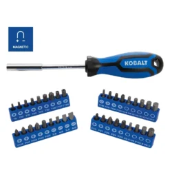 Kobalt Mechanics Tool Sets 65-Piece Standard (SAE) and Metric Combination Polished Chrome Mechanics Tool Set -Kobalt Sales Store 44480345