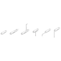 Kobalt Hex Keys & Torx Keys 22-key Standard (Sae) and Metric Combination Hex Key Set 21 Kobalt Hex Keys & Torx Keys 22-key Standard (Sae) and Metric Combination Hex Key Set -Kobalt Sales Store 44556594