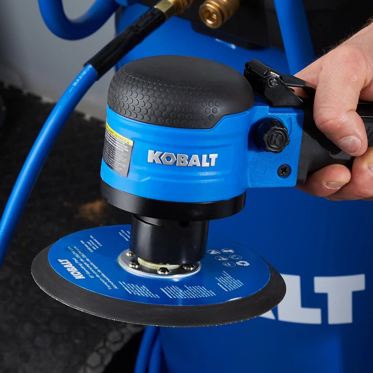 Kobalt Air Sanders 6-in Dual Action Sander 6 Kobalt Air Sanders 6-in Dual Action Sander - Image 6