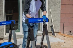 Kobalt Saw Horses 30.63-in W x 33.5-in H Adjustable Pp and Steel Construction Saw Horse (1000-lb Capacity) -Kobalt Sales Store 44628176 scaled