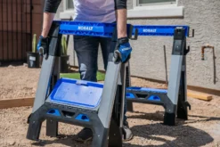 Kobalt Saw Horses 30.63-in W x 33.5-in H Adjustable Pp and Steel Construction Saw Horse (1000-lb Capacity) -Kobalt Sales Store 44628184 scaled