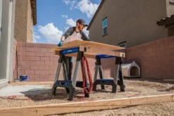 Kobalt Saw Horses 30.63-in W x 33.5-in H Adjustable Pp and Steel Construction Saw Horse (1000-lb Capacity) -Kobalt Sales Store 44628409 scaled