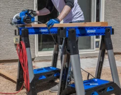 Kobalt Saw Horses 30.63-in W x 33.5-in H Adjustable Pp and Steel Construction Saw Horse (1000-lb Capacity) -Kobalt Sales Store 44628410 scaled