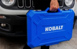 Kobalt Mechanics Tool Sets 309-Piece Standard (SAE) and Metric Combination Polished Chrome Mechanics Tool Set (1/4-in; 3/8-in) -Kobalt Sales Store 45006289 scaled