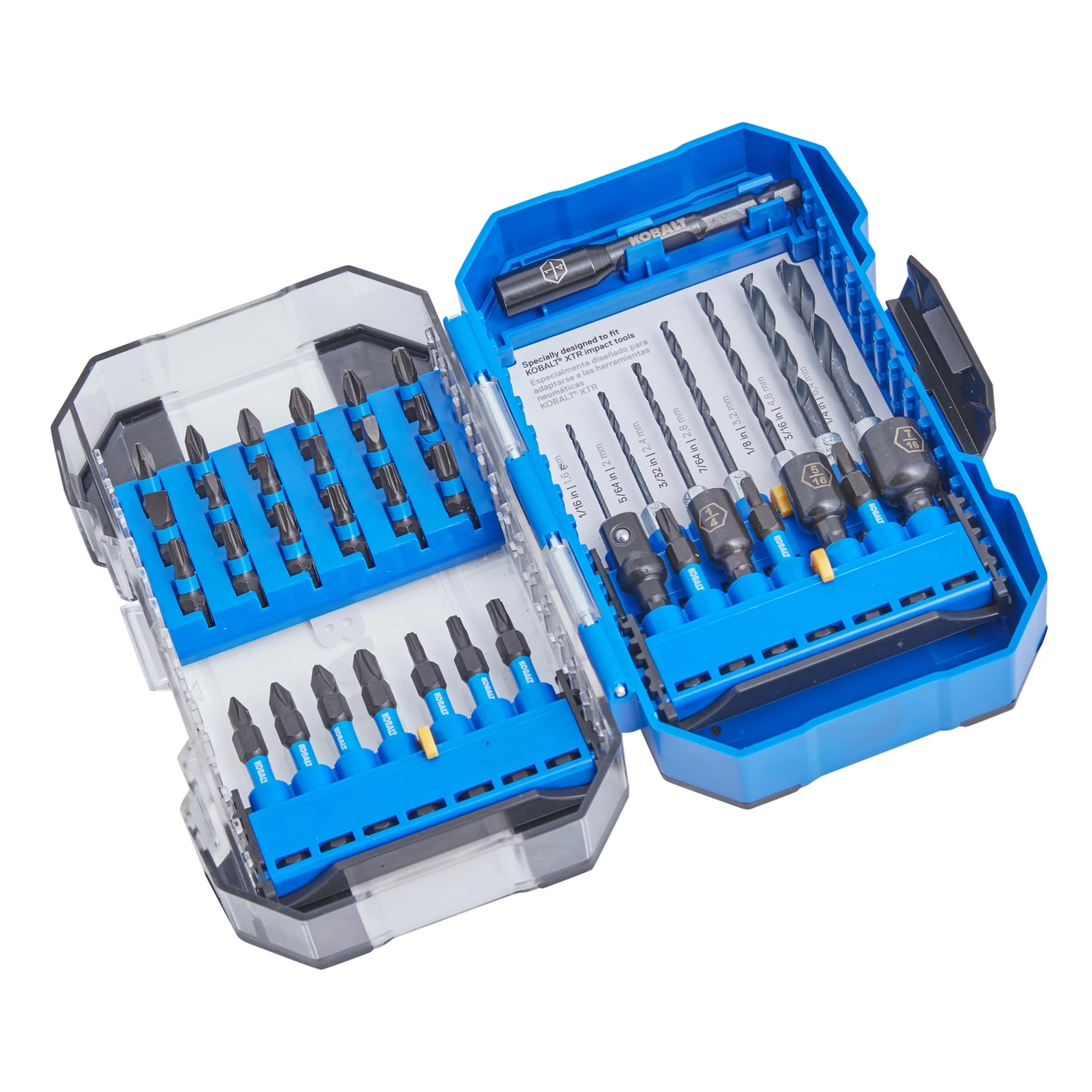Kobalt Screwdriver Bits XTR Impact Set High-speed Steel Hex Shank Screwdriver Bit Set (40-Piece) 2 Kobalt Screwdriver Bits XTR Impact Set High-speed Steel Hex Shank Screwdriver Bit Set (40-Piece) - Image 2