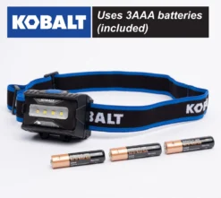 Kobalt Headlamps 450-Lumen LED Headlamp (Battery Included) -Kobalt Sales Store 45362199 scaled