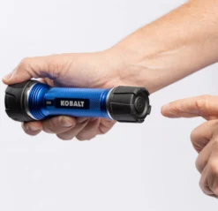 Kobalt Flashlights 350-Lumen LED Rechargeable Flashlight -Kobalt Sales Store 45365888 scaled