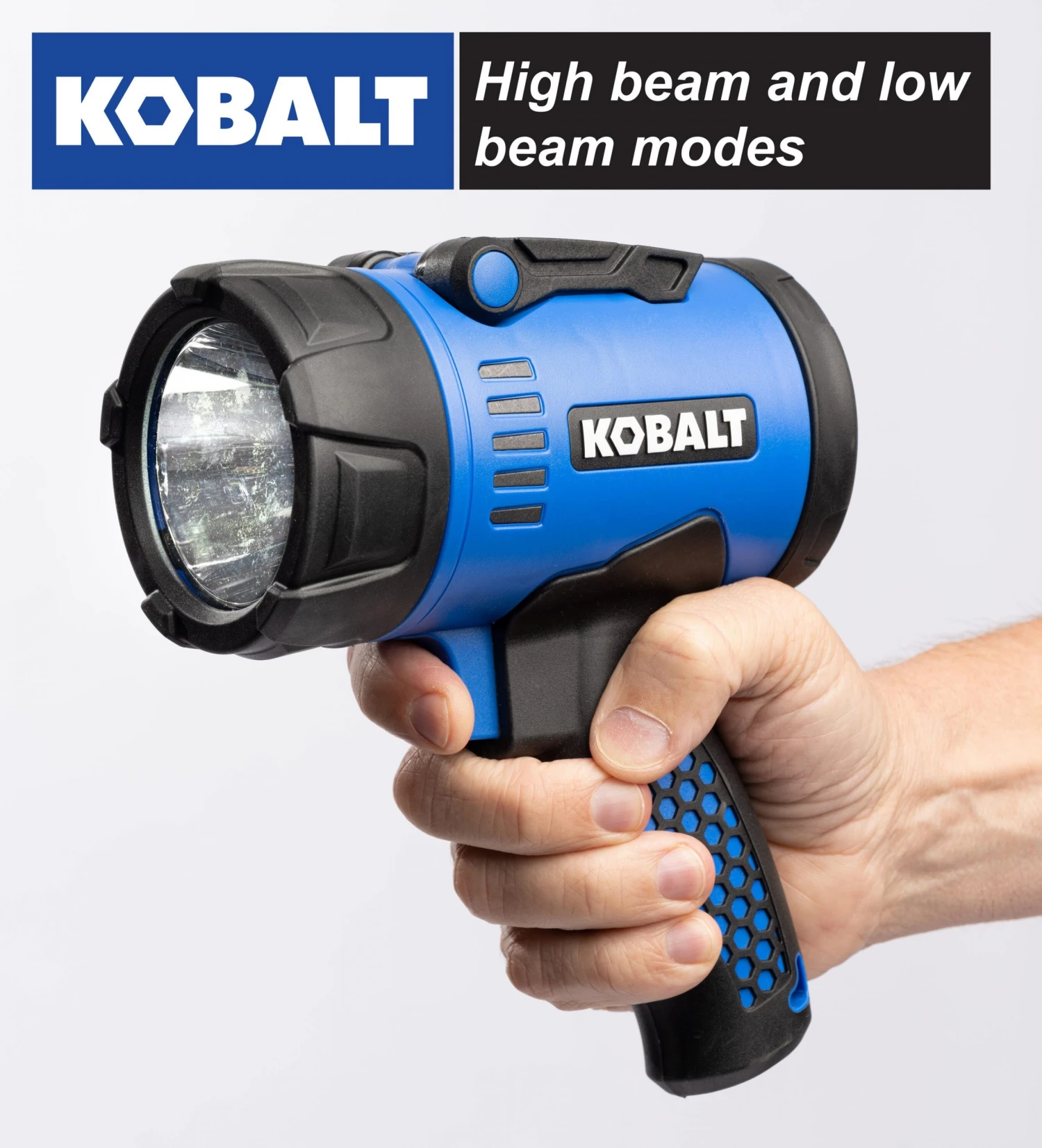 Kobalt Flashlights 1200-Lumen LED Rechargeable Spotlight Flashlight 6 Kobalt Flashlights 1200-Lumen LED Rechargeable Spotlight Flashlight - Image 6
