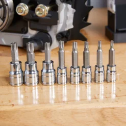Kobalt Driver Sockets & Sets 8-Piece 1/4-in; 3/8-in Drive Set Tamper-Proof Torx Bit Tamper-Proof Driver Socket Set 10 Kobalt Driver Sockets & Sets 8-Piece 1/4-in; 3/8-in Drive Set Tamper-Proof Torx Bit Tamper-Proof Driver Socket Set -Kobalt Sales Store 45373714