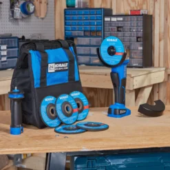 Kobalt Angle Grinders 5-in 24-Volt Max Paddle Switch Brushless Cordless Angle Grinder -Kobalt Sales Store 45373813