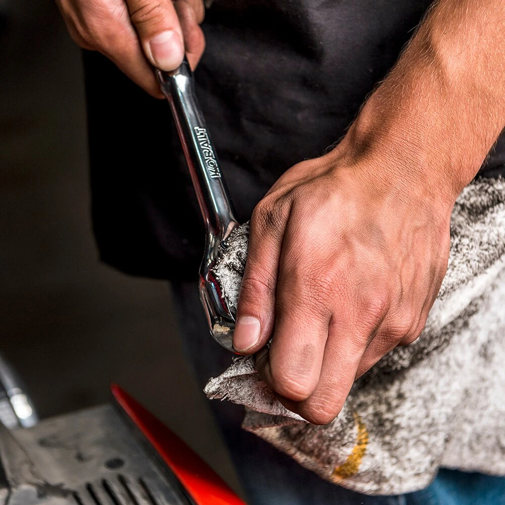 Kobalt Mechanics Tool Sets 11-Piece Standard (SAE) Polished Chrome Mechanics Tool Set (3/8-in) 3 Kobalt Mechanics Tool Sets 11-Piece Standard (SAE) Polished Chrome Mechanics Tool Set (3/8-in) - Image 3