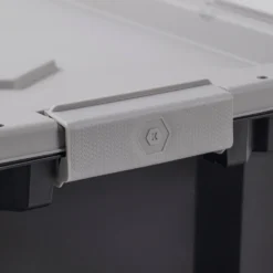 Kobalt Plastic Storage Totes X-large 24-Gallon (96-Quart) Grey Tote Latching Lid 18 Kobalt Plastic Storage Totes X-large 24-Gallon (96-Quart) Grey Tote Latching Lid -Kobalt Sales Store 46358944 scaled